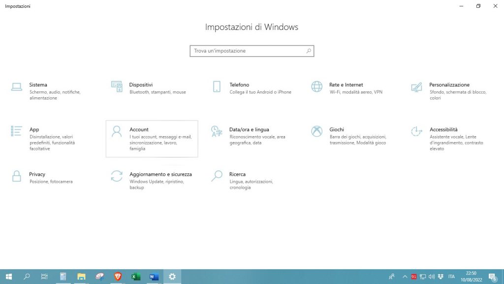 Andate-in-Impostazioni-di-Windows