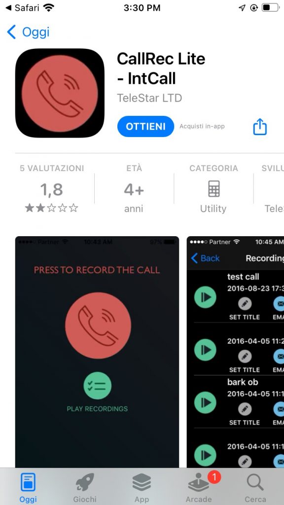CallRec-Lite
