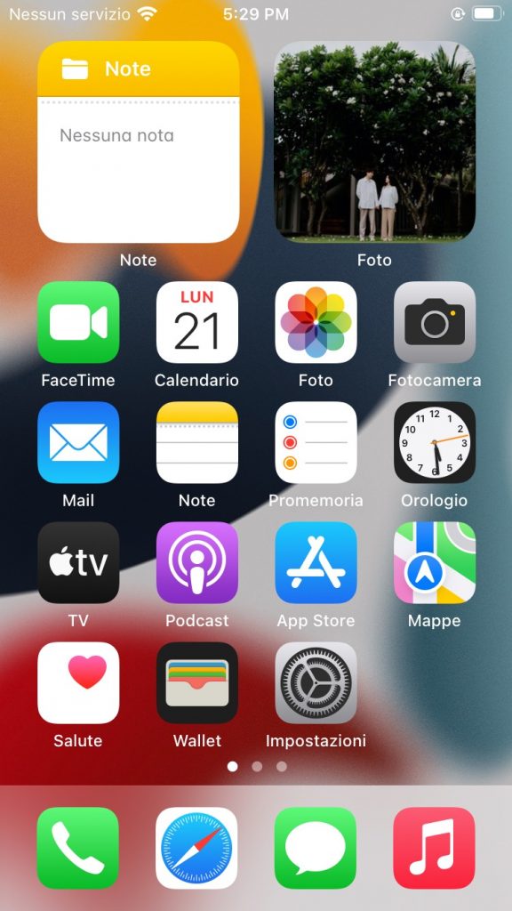 Fate-tap-Impostazioni