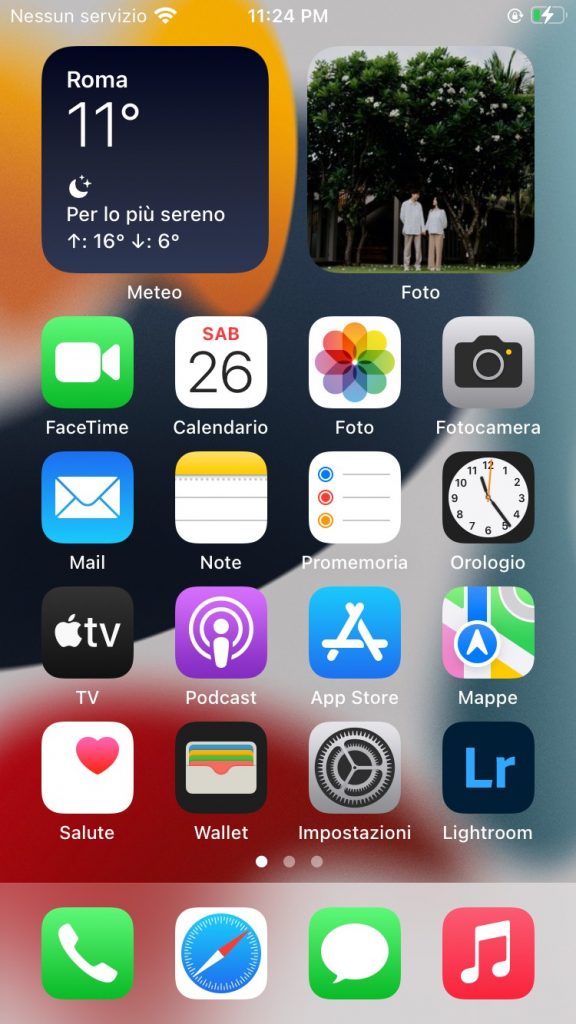 Fate-tap-Impostazioni