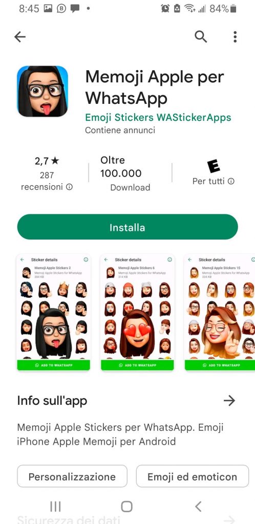 Memoji-Apple-per-WhatsApp