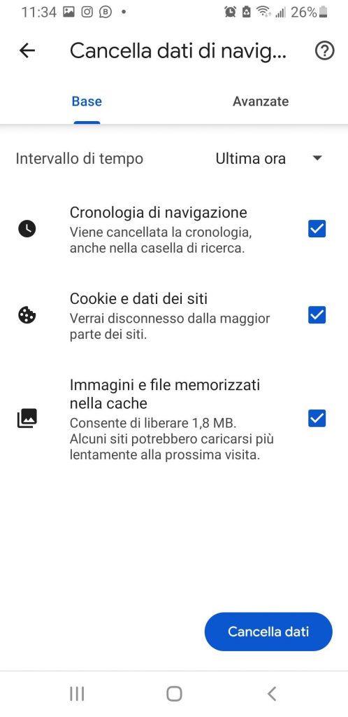 Premete-Cancella-dati-di-navigazione