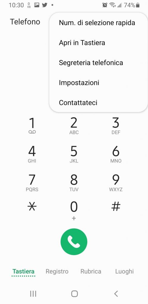 Schiacciate-Impostazioni