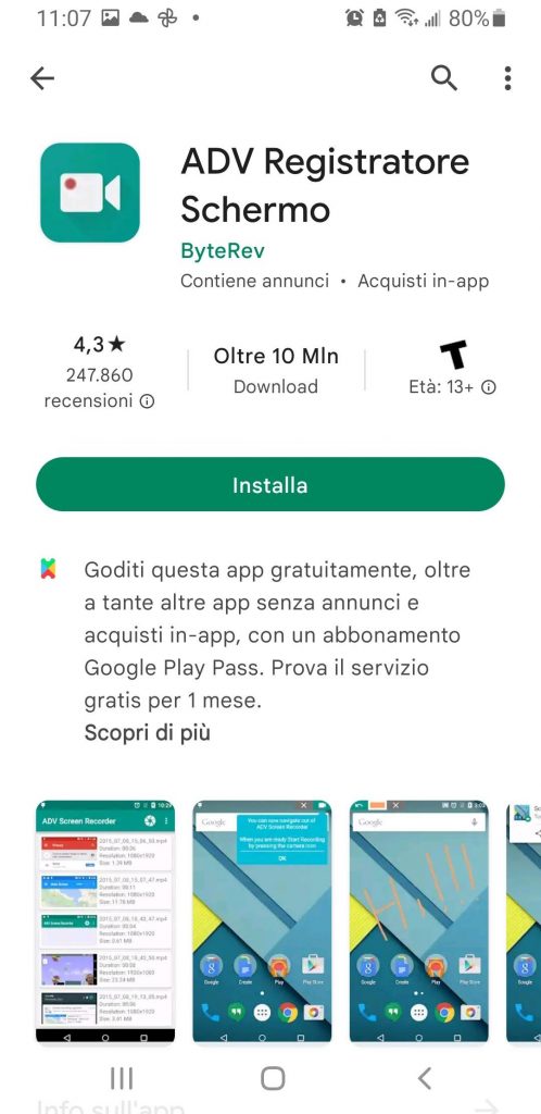 app-ADV-Registratore-Schermo