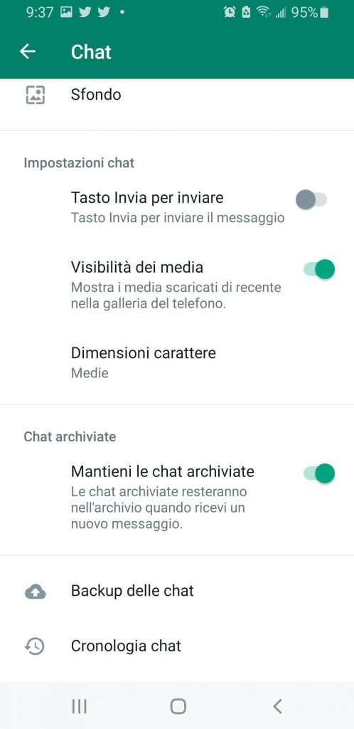 cercate-la-voce-Backup-delle-chat