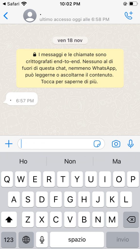 chat-con-il-numero-sconosciuto