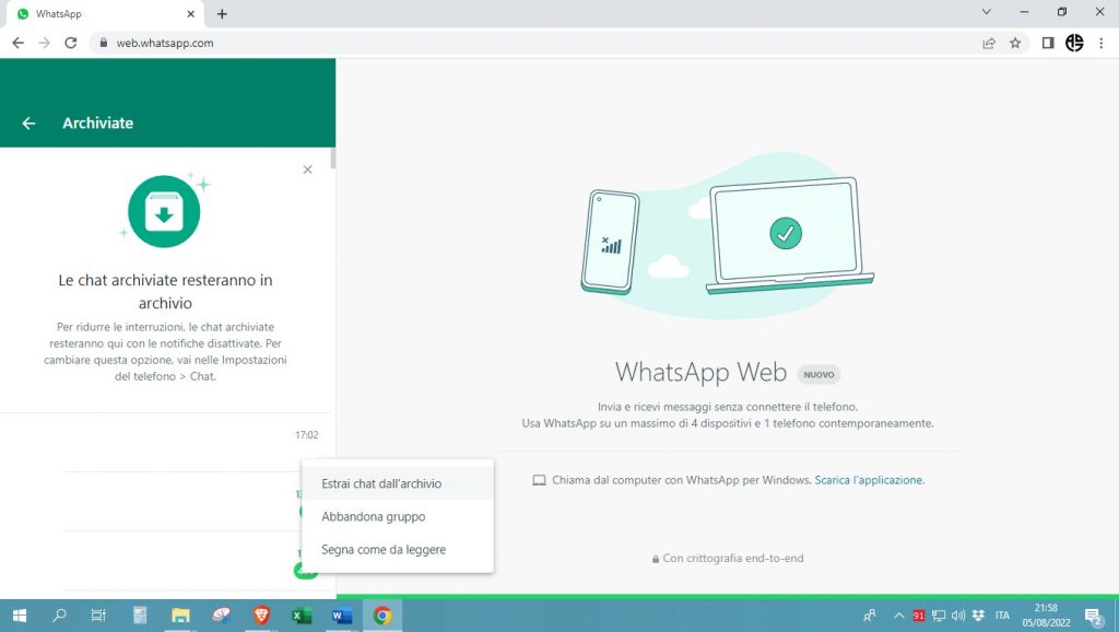 fate-clic-su-Estrai-chat-dall’archivio