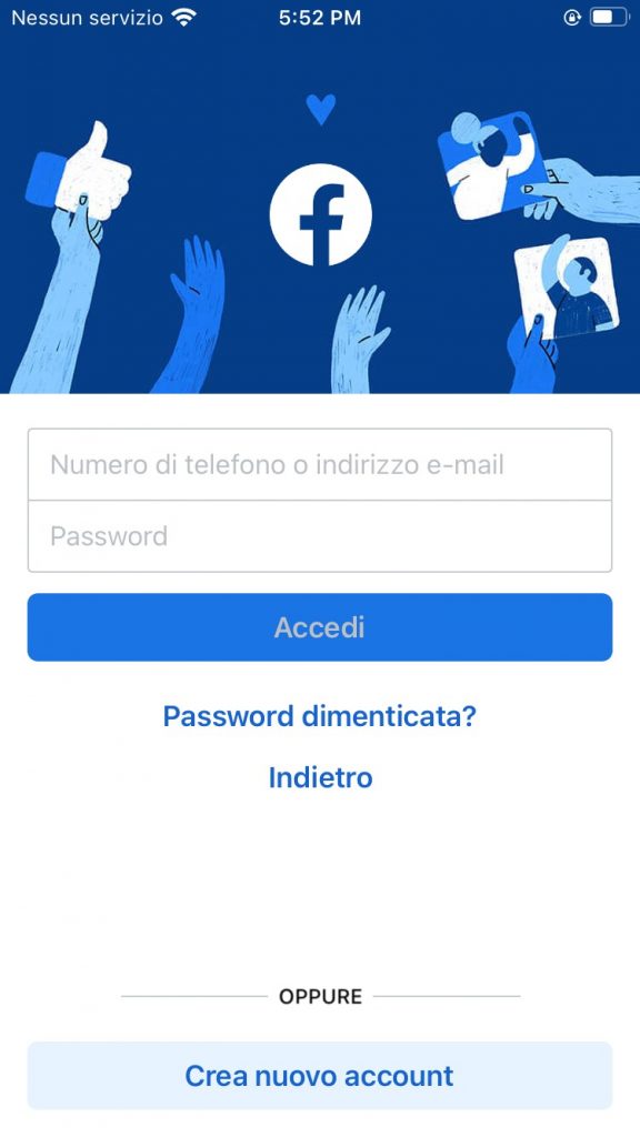 password-del-nuovo-profilo