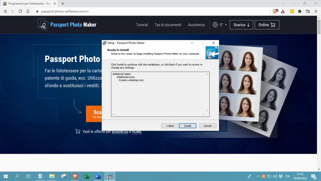 termine-l’installazione
