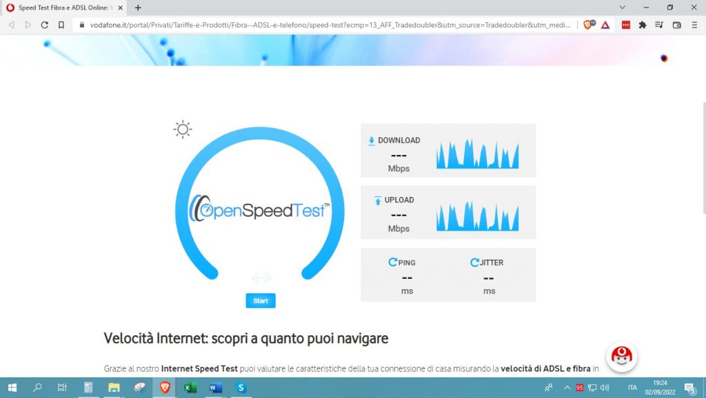 test-della-velocità-di-rete